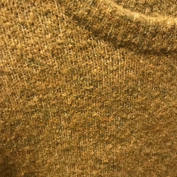 Topshop Olive Green Wool Stretch Sweater - Picture 4 of 4